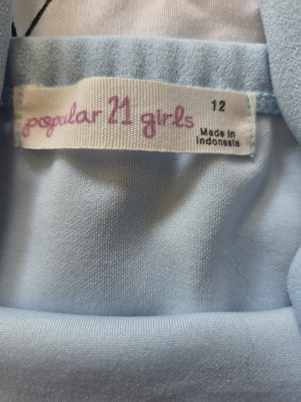 Light Blue Daisy Appliqué Sundress for Girls